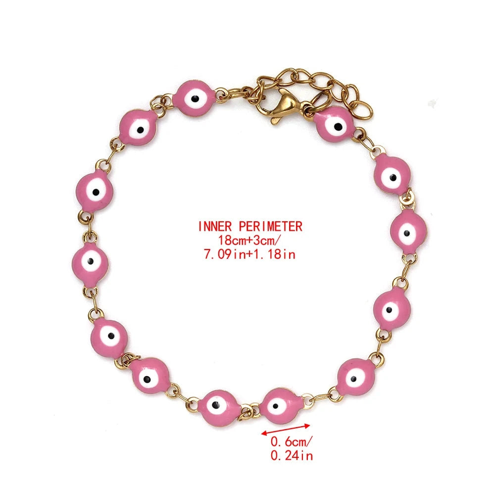 Suojaava rannekoru pahan silmän varalta miehille tai naisille 