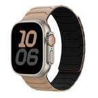 Magneettinen vaihtoranneke Apple Watchille beige musta