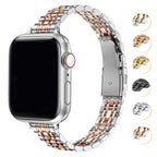 Vaihtoranneke Apple Watchille ruostumattomasta teräksestä