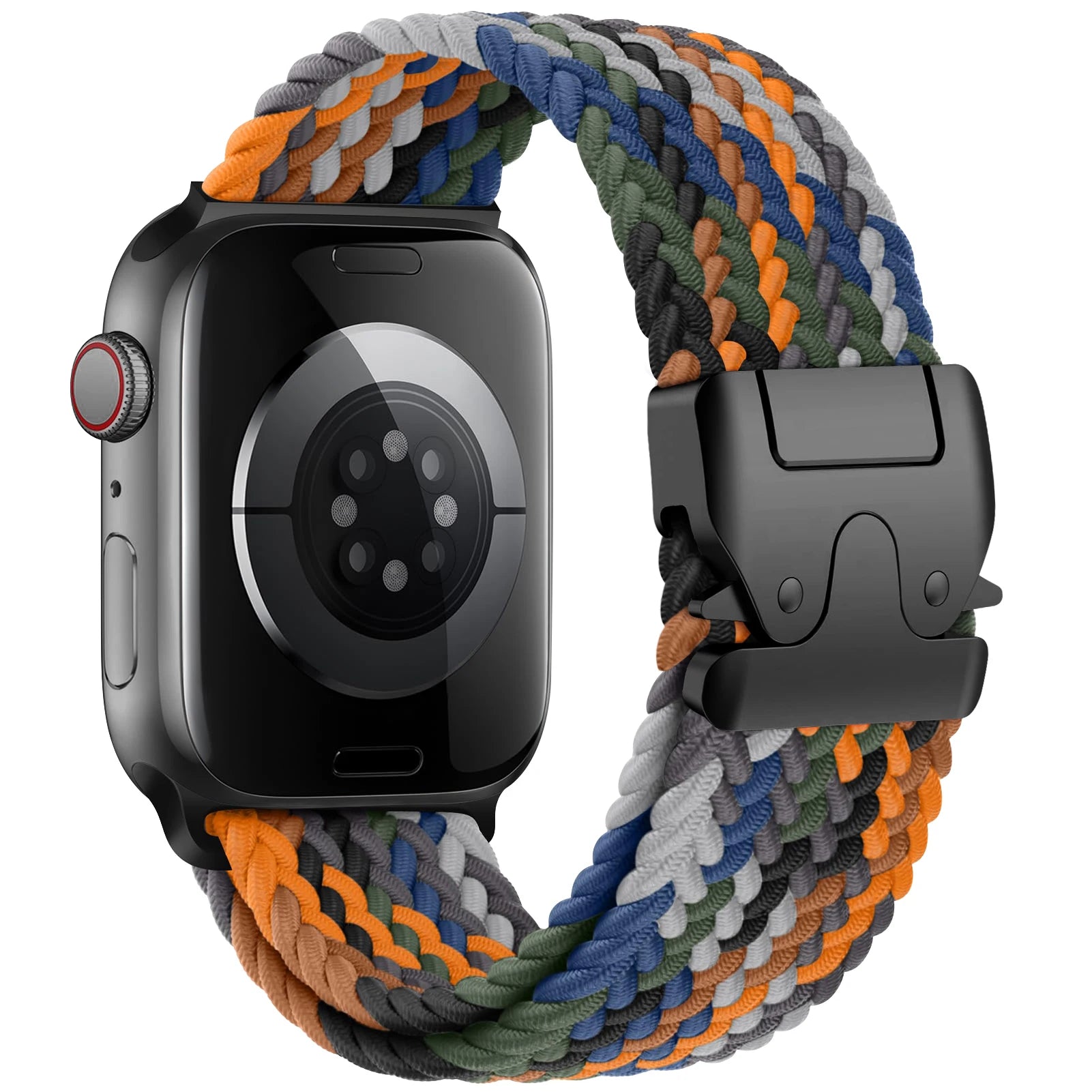 Korvaava ranneke Apple Watchille laskuvarjoköydestä 