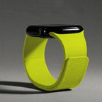 Vaihteranneke Apple Watchiin magneettisilikonki neonkelta
