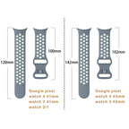 Vaihderanneke Google Pixel Watch 1, 2, 3, 4 41mm 45mm -kelloihin 