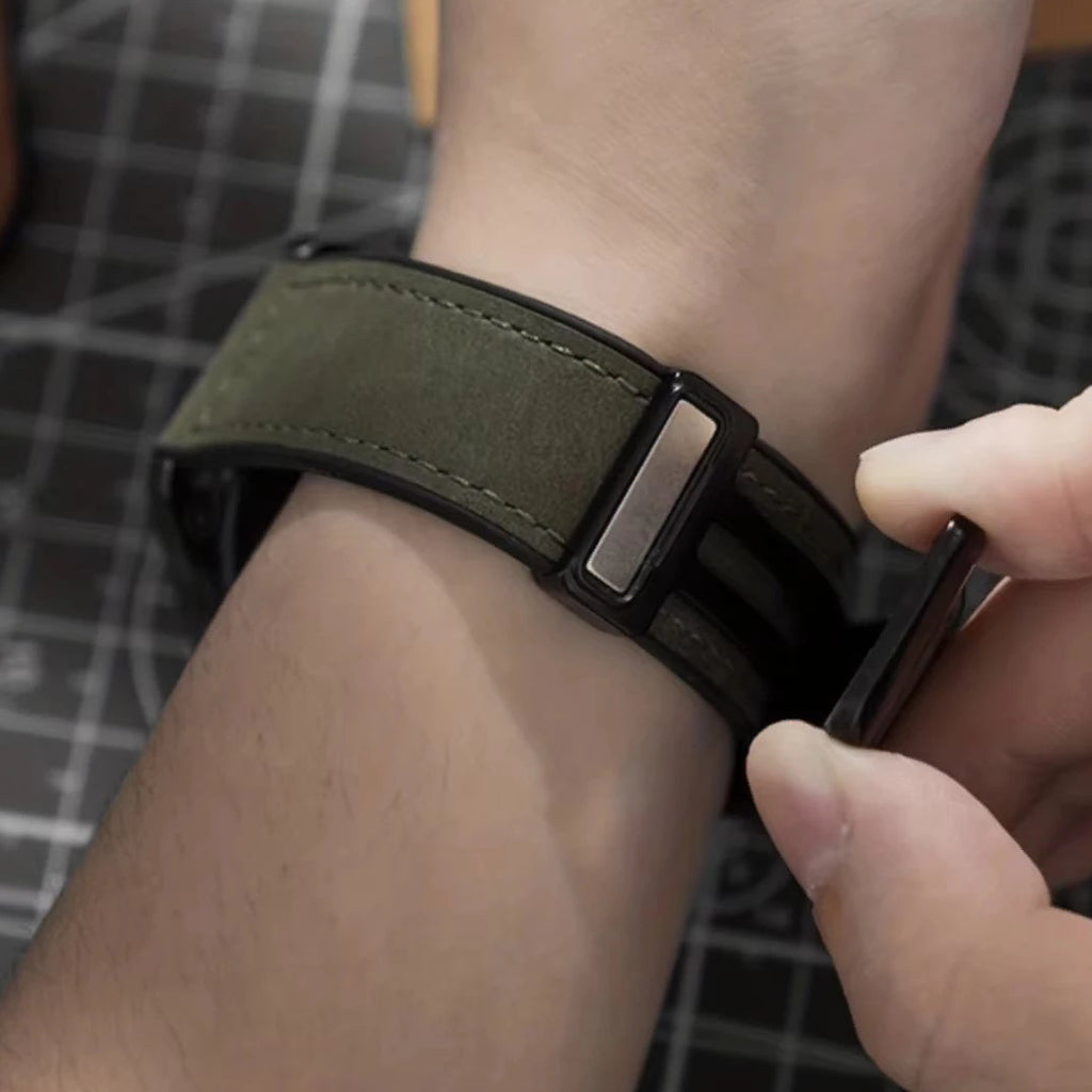 Vaihtoranneke Google Pixel Watch -kellolle nahasta