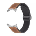 Vaihtoranneke Google Pixel Watch 1, 2, 3, 4, 41 mm, 45 mm, ruskeasta nahasta 