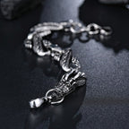 Miesten lohikäärmerannekoru 