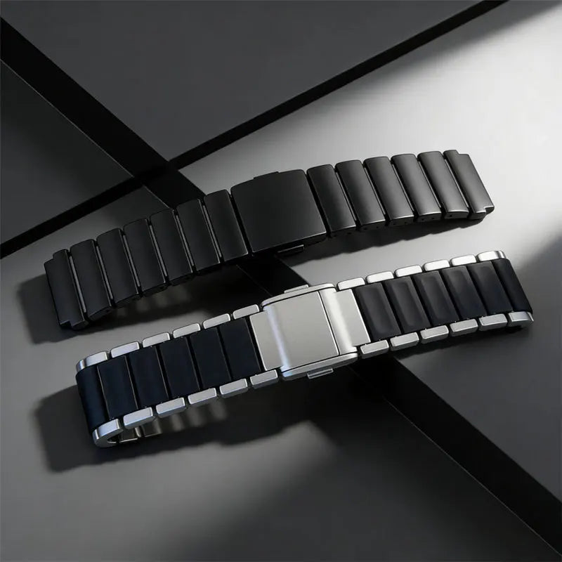 Ruostumattomasta teräksestä valmistettu ranneke Google Pixel Watch 45mm:lle