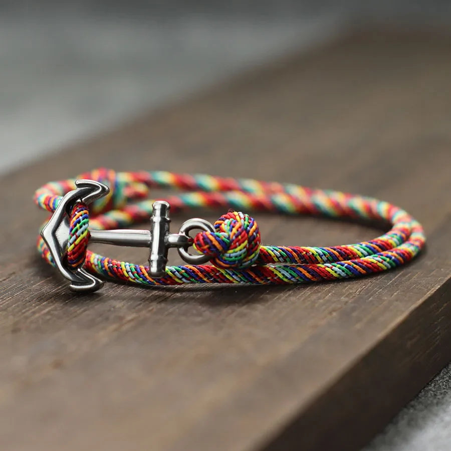 Ankkurirannekoru köydestä 