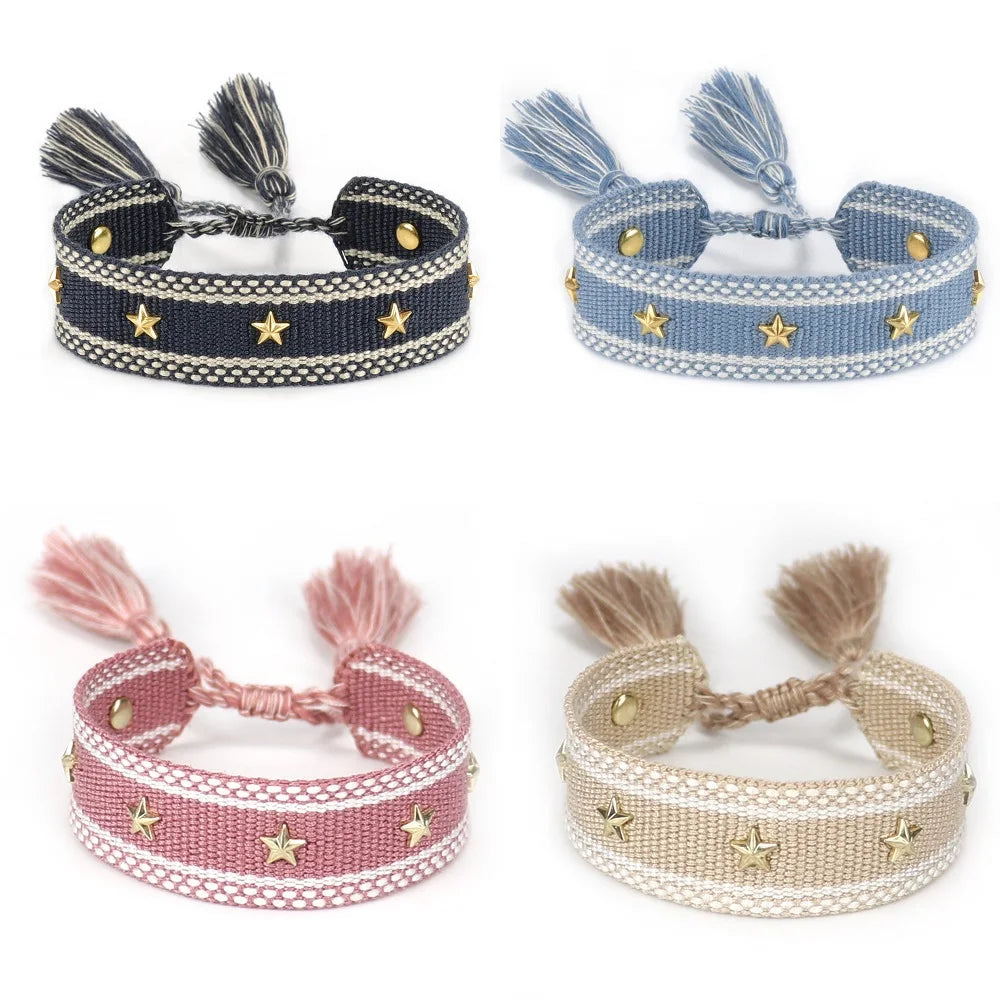 Naru rannekoru tähdillä miehille tai naisille