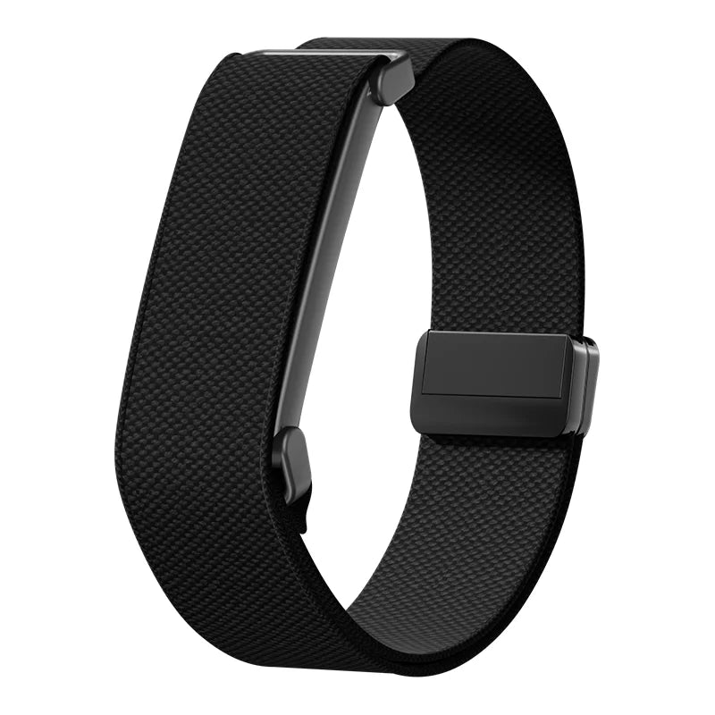 Musta nylonranneke Google Fitbit Air -kellolle