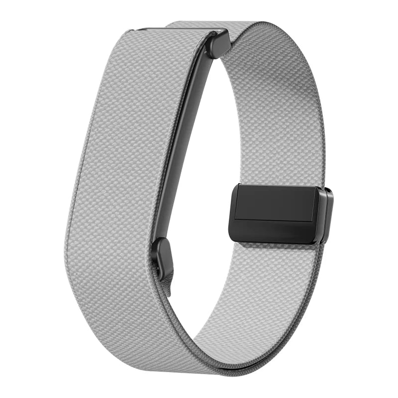 Harmaa nylonranneke Google Fitbit Air -kellolle