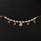 Helmikorusetti simpukoilla