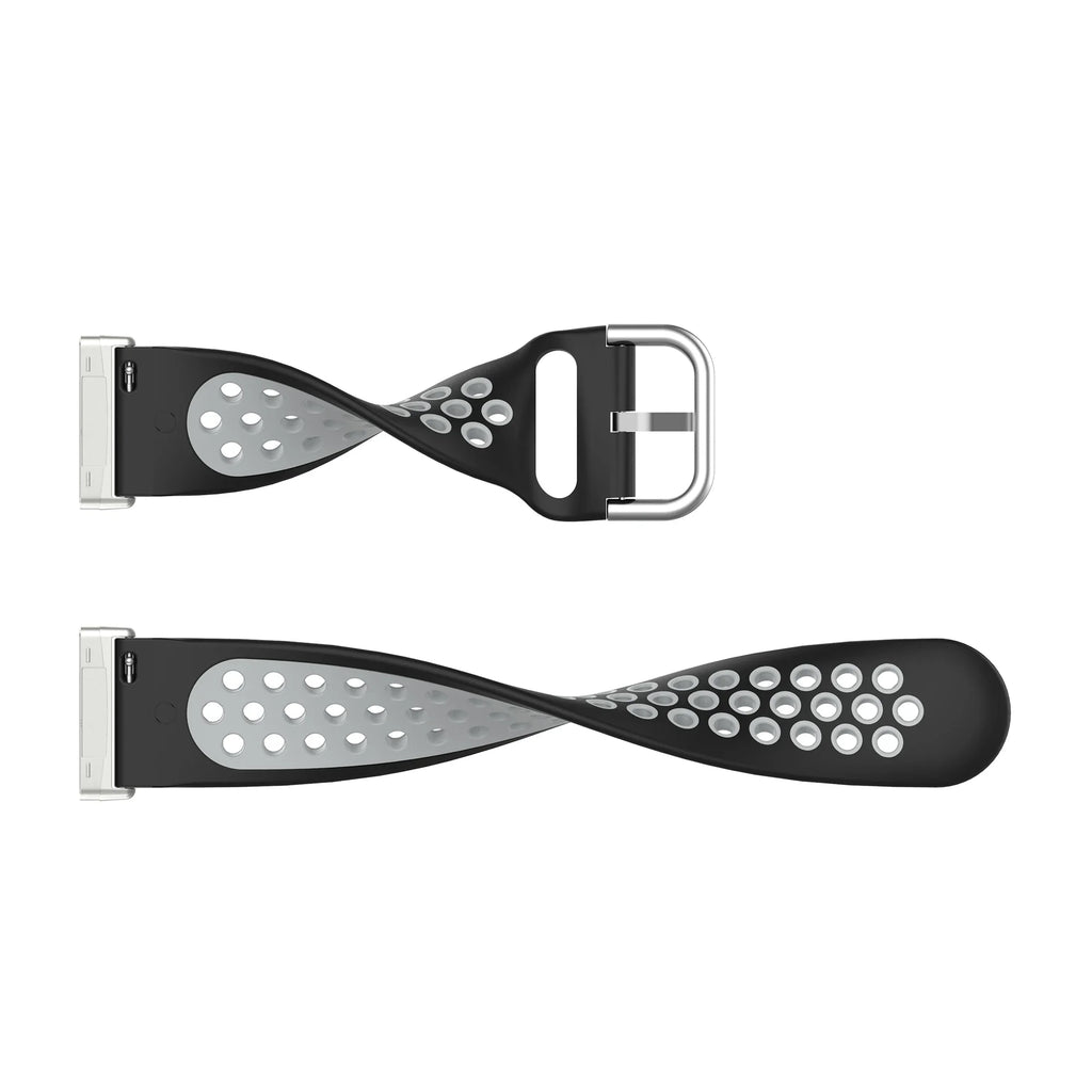 Fitbit Versa 3, Versa 4, Sense 1 ja Sense 2 -kellojen silikoniranneke 
