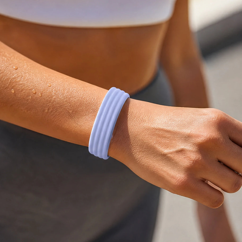 Silikoniranneke Google Fitbit Air -kellolle, sininen