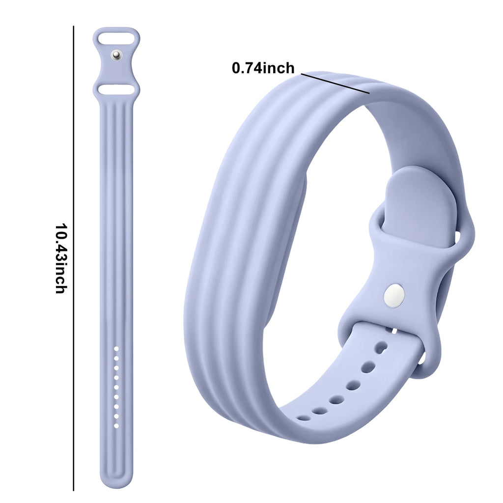 Silikoniranneke Google Fitbit Air -kellolle, sininen