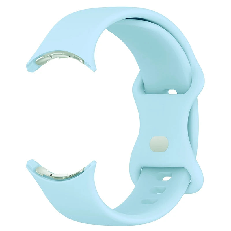 Google Pixel Watch 1 & 2 silikoniranneke älykelloon taivaansininen