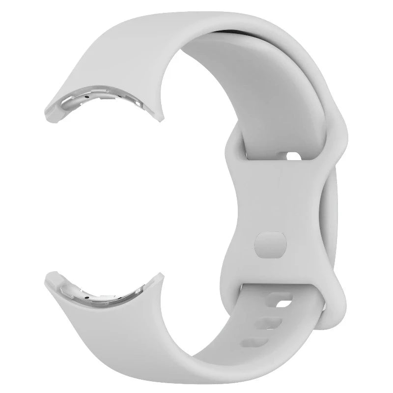 Google Pixel Watch 1 & 2 silikoniranneke älykelloon harmaa