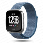 Fitbit Versa 3 Versa 4 Sense 2 sininen kangasranneke