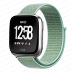 Fitbit Versa 3 Versa 4 Sense 2 vihreä kangasranneke