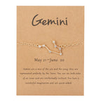 Rannekoru naisille horoskooppimerkki 12 tähdistöä kaksoset