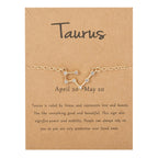 Rannekoru naisille horoskooppimerkki 12 tähdistöä härkä