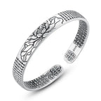 Buddhalainen lootuskukan rannekoru naisille