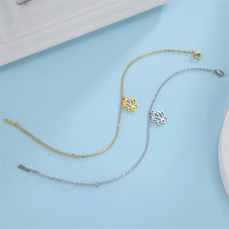 Lotuskukka Rannekoru 