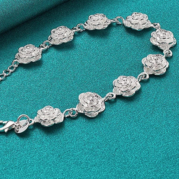 Ruusu Kukkien Gourmet-rannekoru