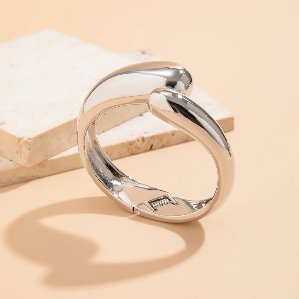 Vesipisara hopeinen Gourmet-rannekoru