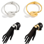 Rannekoru Suuret Epäsymmetriset Vesipisarat kulta