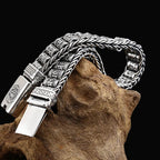 Tiibetin buddhalainen miesten rannerengas 