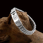 Tiibetin buddhalainen miesten rannerengas 