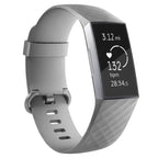 Ranneke Fitbit Charge 3 & Charge 4 -älykellolle harmaa