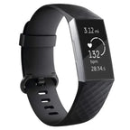Ranneke Fitbit Charge 3 & Charge 4 -älykellolle musta