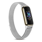 Fitbit Luxe rannekoru hopea