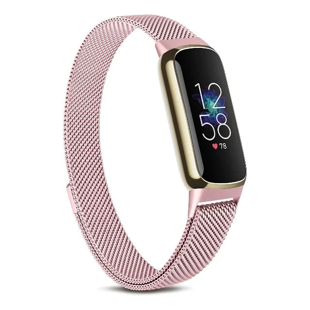 Fitbit Luxe rannekoru vaaleanpunainen