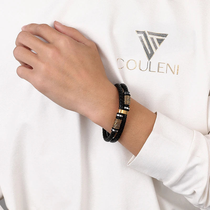 Musta nahkarannekoru Viikinkimytologia kulta 1