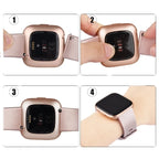 Kimaltava ranneke Fitbit Versa 1 Versa 2 -kellolle 