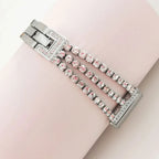 Rannekoru naisille Google Pixel Watch 1, 2, 3, 4 41mm 45mm hopea