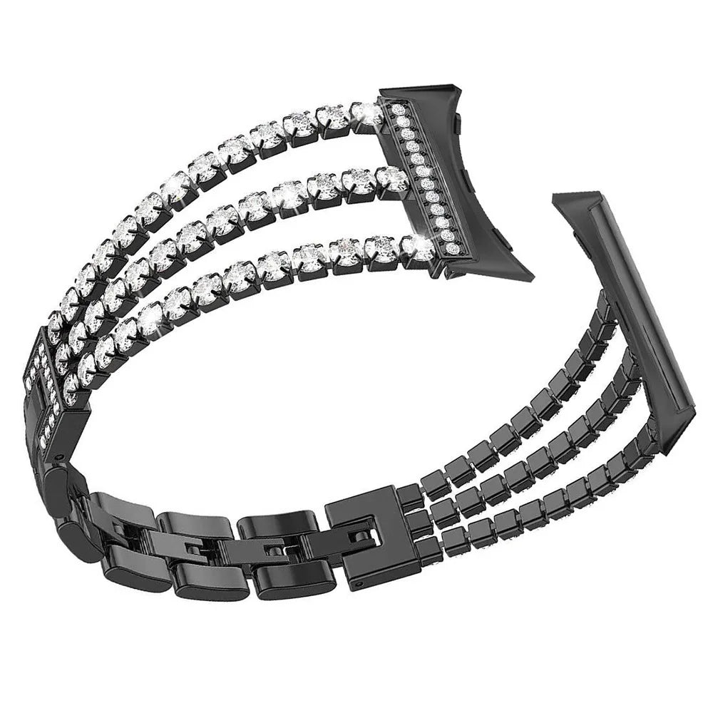 Rannekoru naisille Google Pixel Watch 1, 2, 3, 4 41mm 45mm musta