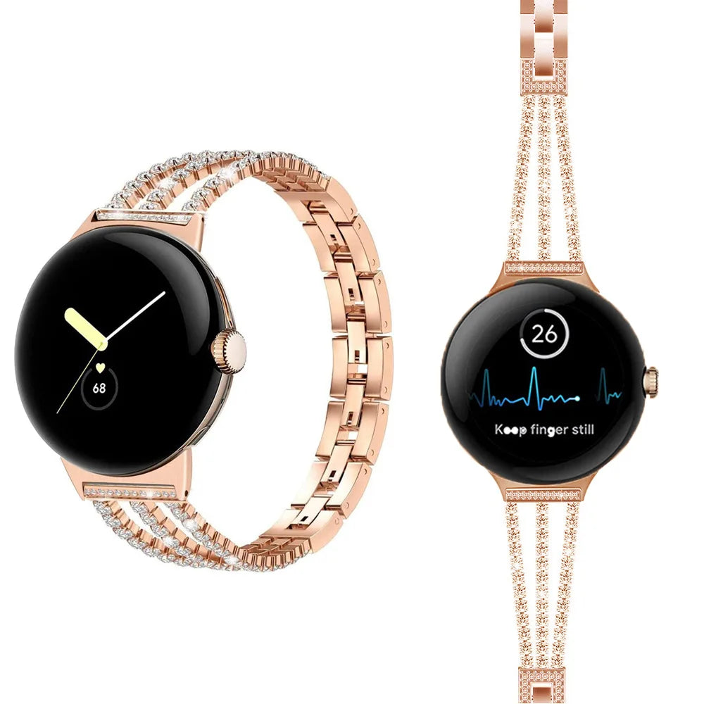 Rannekoru naisille Google Pixel Watch 1, 2, 3, 4 41mm 45mm