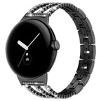 Rannekoru naisille Google Pixel Watch 1, 2, 3, 4 41mm 45mm musta