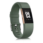 Ranneke Fitbit Charge 2:lle vihreä