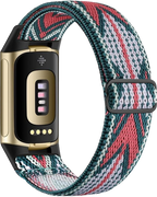 Ranneke Fitbit Charge 5-, Charge 6 -kelloon valkoinen ja vaaleanpunainen