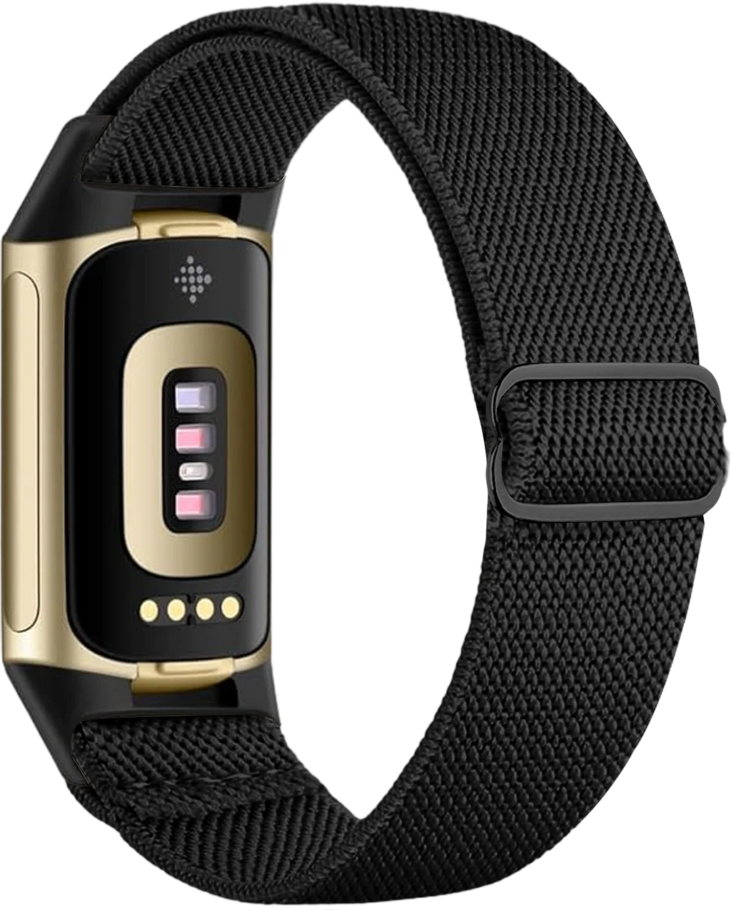 Ranneke Fitbit Charge 5-, Charge 6 -kelloon musta