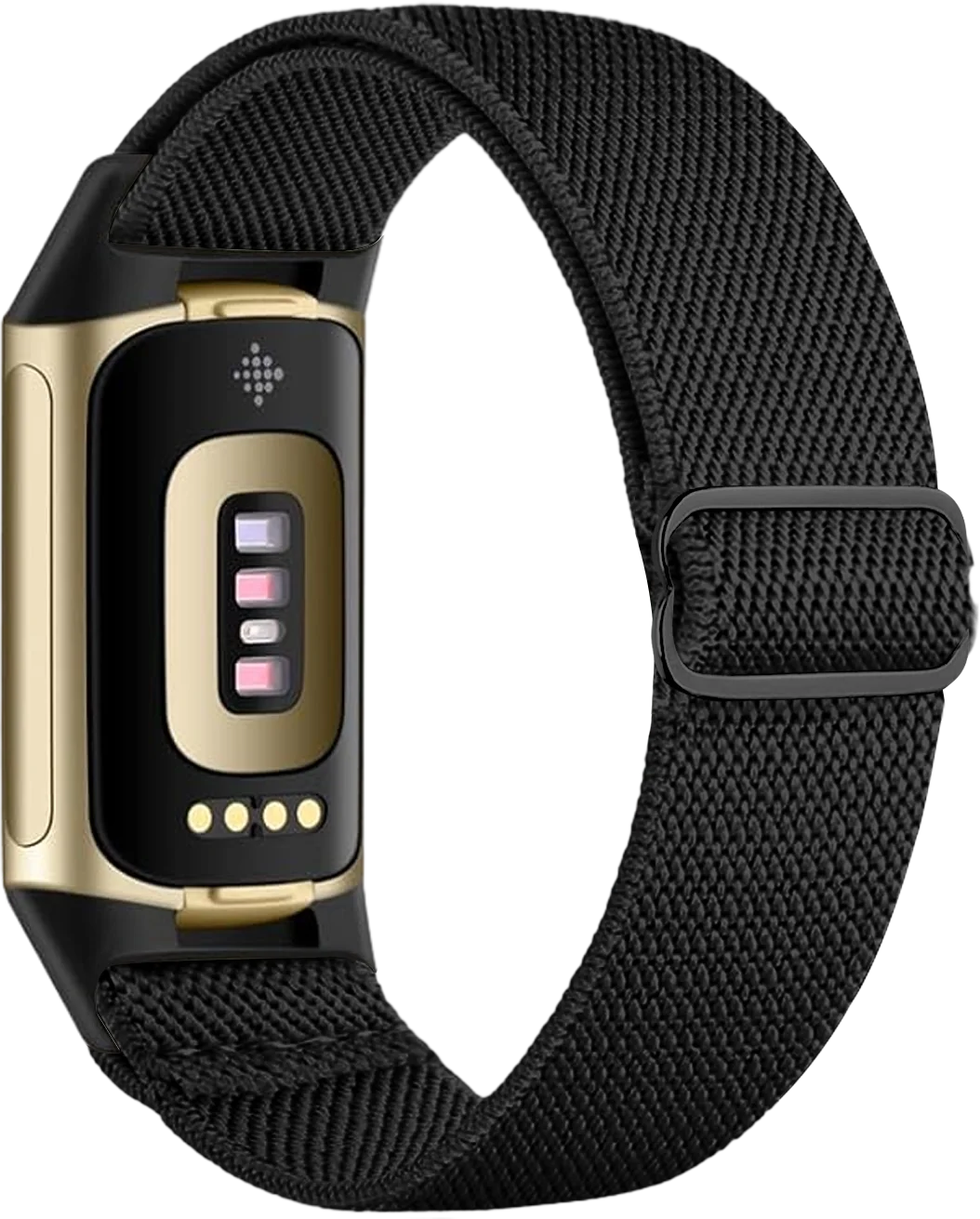 Ranneke Fitbit Charge 5-, Charge 6 -kelloon musta