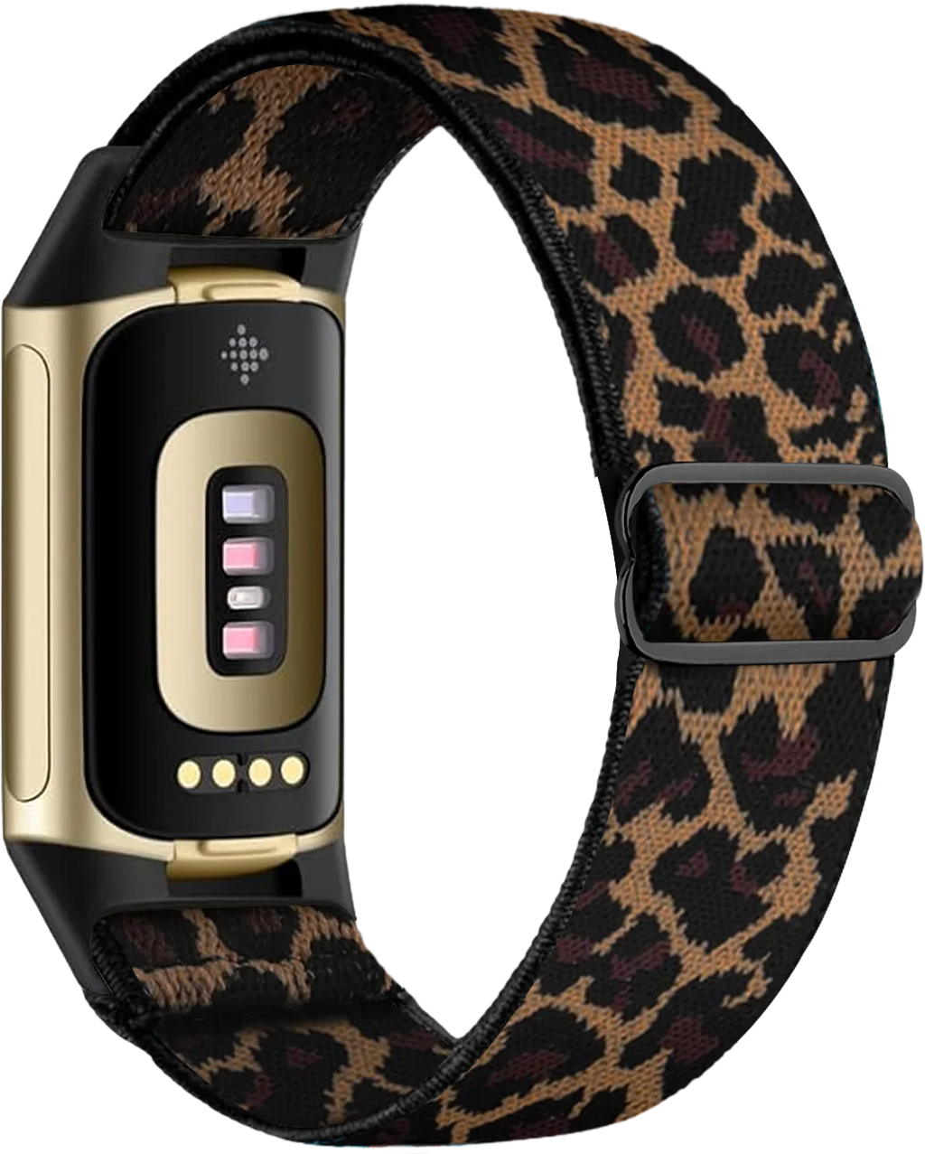 Ranneke Fitbit Charge 5-, Charge 6 -kelloon leopardikuvioinen