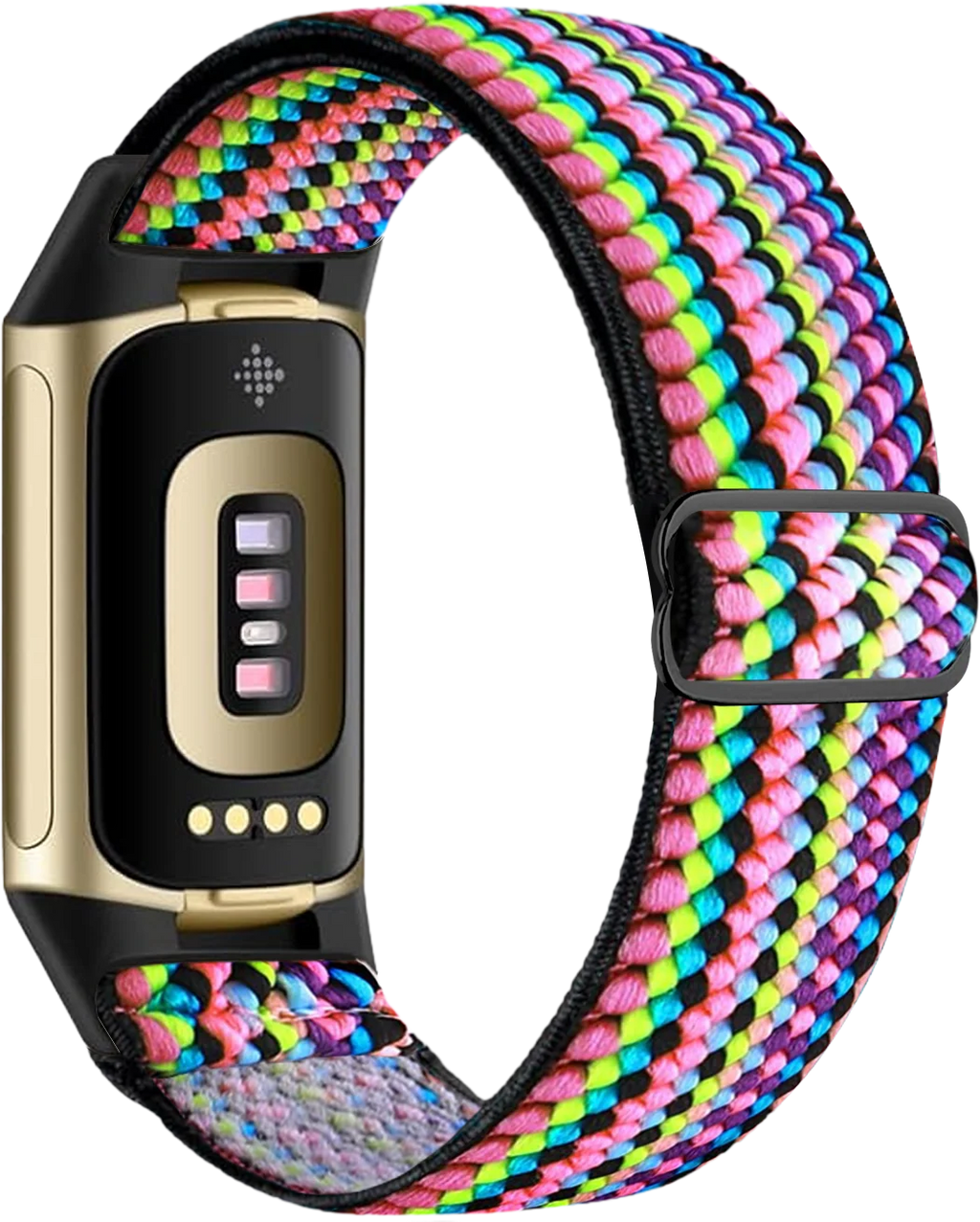 Ranneke Fitbit Charge 5-, Charge 6 -kelloon sateenkaari