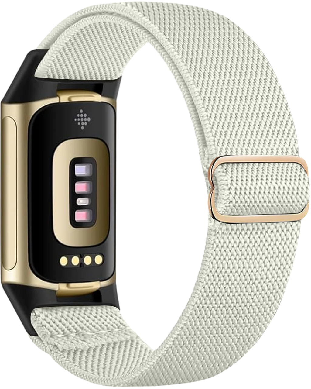 Ranneke Fitbit Charge 5-, Charge 6 -kelloon valkoinen