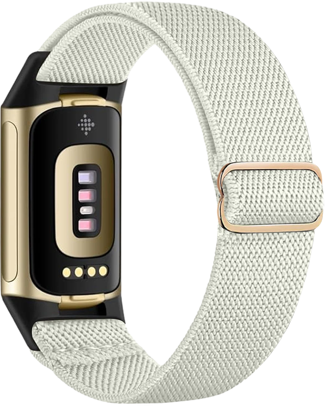 Ranneke Fitbit Charge 5-, Charge 6 -kelloon valkoinen