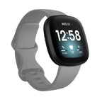 Ranneke Fitbit Versa 3 -kellolle, harmaa